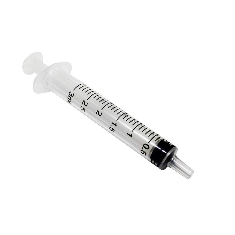 3ml Syringe Rays Sterile Box of 100 Latex Free