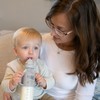 Dr. Brown's Milestones Narrow Sippy Straw Bottle, Spill-Proof with 100%