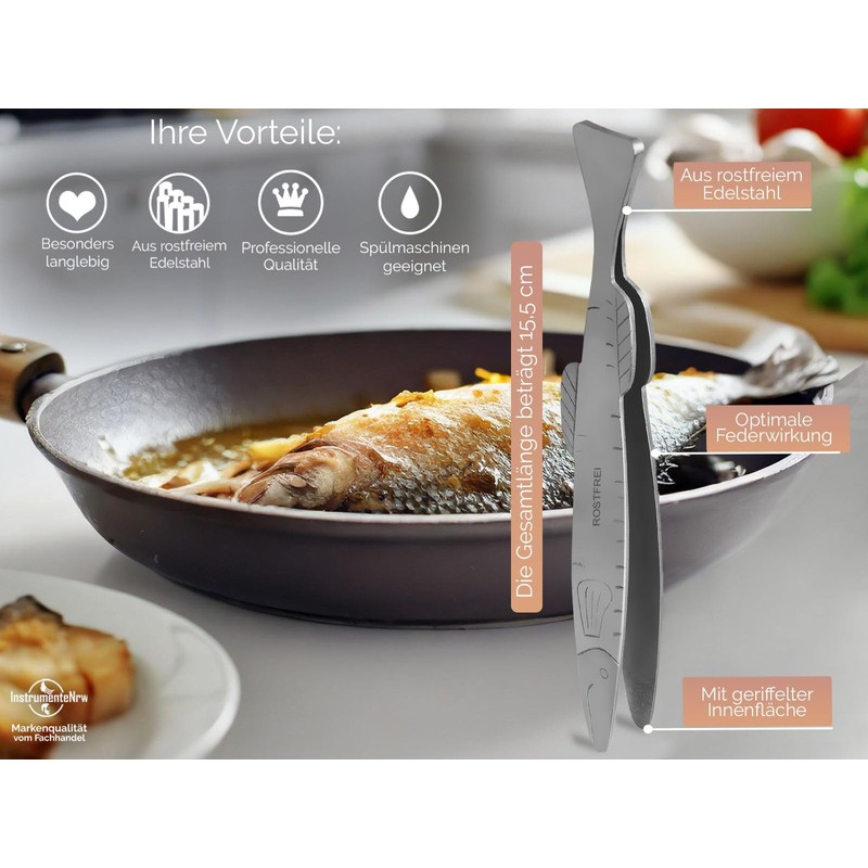 Bone Tongs Fish Tweezers Dishwasher Safe Kitchen Tweezers Tweezers for