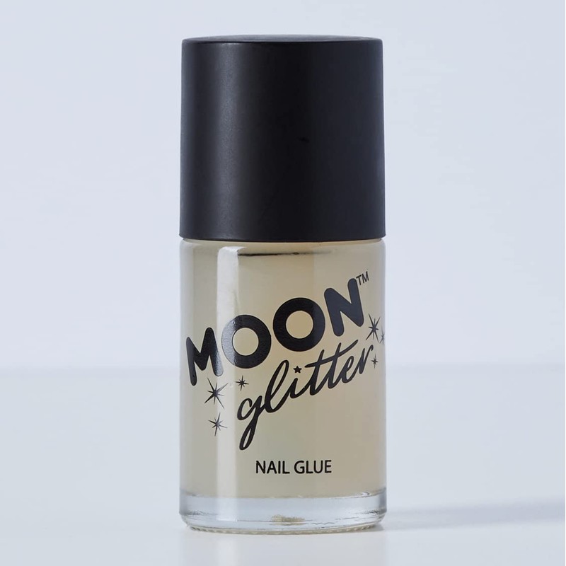 Moon Glitter Nail Glue - Suitable for use with all