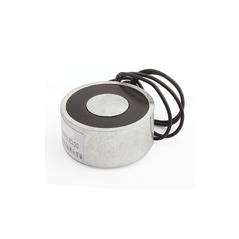 55LB 25kg Electric Lifting Magnet Electromagnet Solenoid Lift Holding 40mm