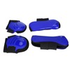 1Set Horse Legguard Leg Protector Leggings PU Thickened Shell Elastic