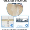 Lurowo Corner Shower Mat Non Slip, Quadrant Loofah Shower Mat