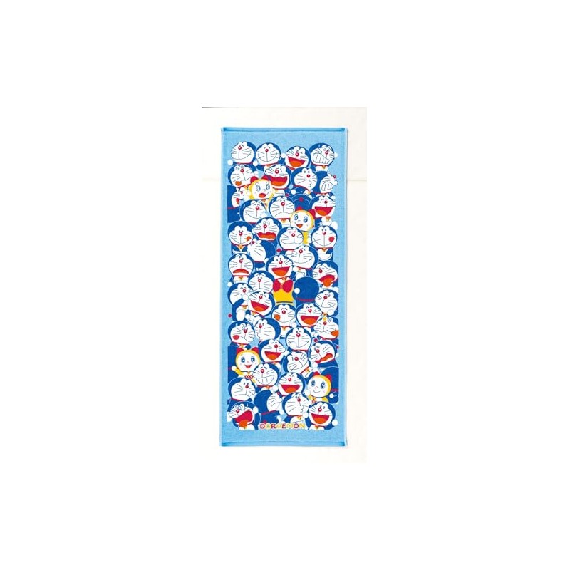 Nissen Shoko Doraemon Towel Towel Set (1 Face Towel, 1