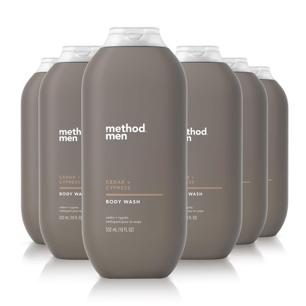 Method Method Men Body Wash, Cedar + Cypress, Paraben and