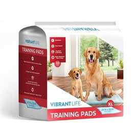 Training Pads, XL, 26 In X 30 In, 30 Count - Their Built-in Attractant Allows For Easy Training, And They Contain An Odor Neutralizer. The Top Layer Dries Quickly, While The Bottom Layer Prevents Leak