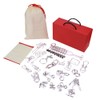 20pcs Metal Wire Puzzles Set IQ Puzzle Mind Brain Teasers
