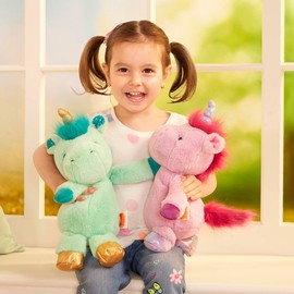 B. toys by Battat B. Stuffed Plush Blue Unicorn