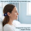 1pc Elastic Nasal Cannula Strap Ear Protectors for Oxygen Tubing-Blue