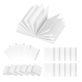 50 Pcs Miniatures Blank Books, 1:12 Scale Blank Small House Books, Miniature Accessories for Crafting, Accessories for Decoration, DIY Supplies, Pretend Play Supplies 0.85 * 0.6 * 0.12In