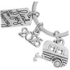 CAXUSD Camper Keyring Travel Keychain for Adventurers Unique Retirement Charm