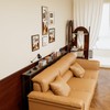 Aduanbang 5.9" Console Table with Outlet – Narrow Sofa Table,