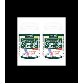 Naka [2 for Deal] Glucosamine Chondroitin Sulphate 120 Capsules
