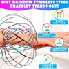 Magic Flow Ring – Fun Magic Ring, Mesmerizing Kinetic Toys,