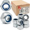 Locking Nuts M12-10 Pieces DIN 985 Self-Locking Nuts with Nylon