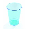 Mozaik 10 Turquoise Blue Plastic Cups 200ml