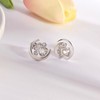 Stud Earrings for Women Sterling Silver - Hypoallergenic Paw Earrings