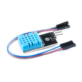 JESSINIE 5Pcs DHT11 Digital Sensor Module - 3.3V-5V Temperature and Humidity Measurement, Environment Detection with Wires for Arduino Raspberry Pi 2 3