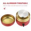 Mini Electric Pottery Wheel Machine Small Portable Red Pottery Forming