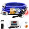 Cupohus Heated RV Water Hose 15FT,-45°F Freeze Protection Smart Thermostat