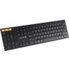 Ultra Left-Handed Wireless Keyboard Bluetooth 2.4G Ultra-Thin Rechargeable Silent NEW!