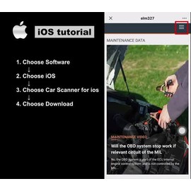 ELM327 Car Bluetooth OBD2 Scanner Code Reader Automotive Diagnostic OBDII Tools