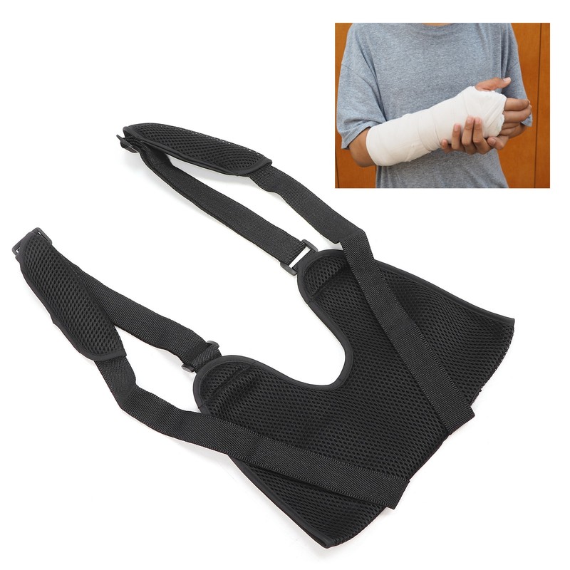 Arm Sling Breathable Shoulder Elbow Immobilizer Support Brace with Immobilizer