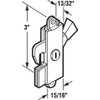 Prime-Line E 2105 Aluminum Surface Mount Sliding Door Keeper (Single