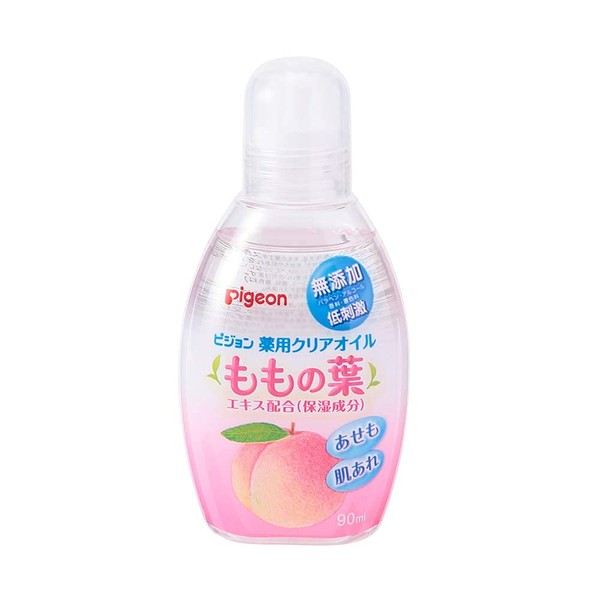 Pigeon Medicated Clear Oil Formulated with Peach Leaf Extract (Moisturizing