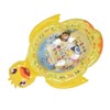 Inflatable Tummy Time Water Mat Yellow Duck Shape Infants Toddlers