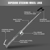 ROADGIVE Steering Wheel Lock Anti-Theft Device, Retractable Universal Brake Lock