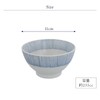 Tableware East Small Rice Bowl, 4.3 inches (11 cm), Tokusa,