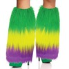 MARDI GRAS FURRY LEG COVERS