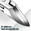 Nail Clippers for Ingrown Toenails Ergonomic Design with Anti-Splash Guard