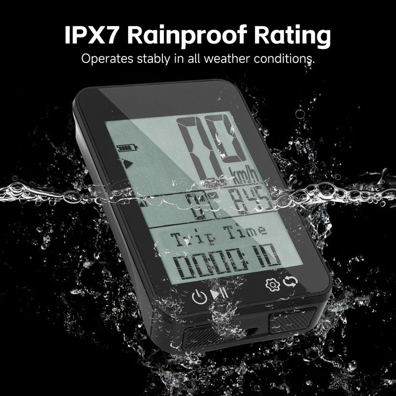 Aomiun GPS Bike Computer Wireless Bicycle Computer IPX7 Water proof