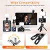 Ulanzi VL100X Luz de Selfie,Panel de Luz LED con Clip