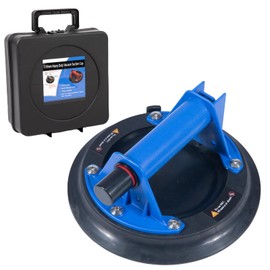 Industrial Heavy Duty Glass Suction Cup Lifter with ABS Handle - 8‘’ Vacuum Cup for Windows, Windshields, and Tiles