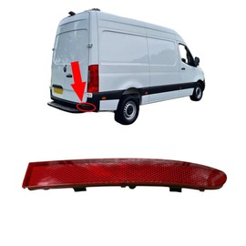 Rear Bumper Reflector Lens Right For MERCEDES Sprinter 3-t 3,5-t 4-t 5-t