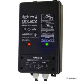 Milennia Stereo Watertight Power Supply for Hot Tub Spa 120 -or- 240VAC Primary to 12VDC