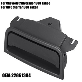 Center Console Armrest Lid Latch Plate 22861304 for Chevy Silverado1500 2014-2018 for GMC Sierra Yukon Center Console Cover Lock (Black)