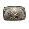 Booming Eagle Belt Buckle for Men, Patriotic Belt Buckle with