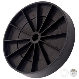 WH03X32097 Transmission Pulley & Nut Compatible Hot-point G-E Washer Replaces AP6996076 WH49X25379 WH03X28859 PS16226205 Models