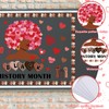 66Pcs Black History Month Bulletin Board Decorations Heart African American