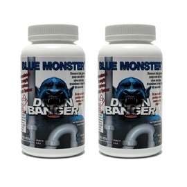 Set of 2 Blue Monster Drain Banger Drain Cleaner