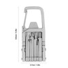 Keychain Multitool 12 in 1 Folding Multi Tool Stainless Steel