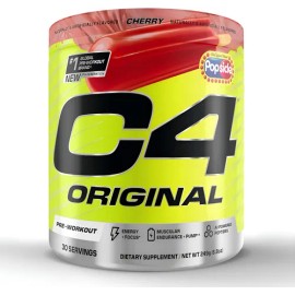Suplemento En Polvo Cellucor Pre Entrenamiento De Cellucor C4 Sabor Cherry Popsicle X 8.3g