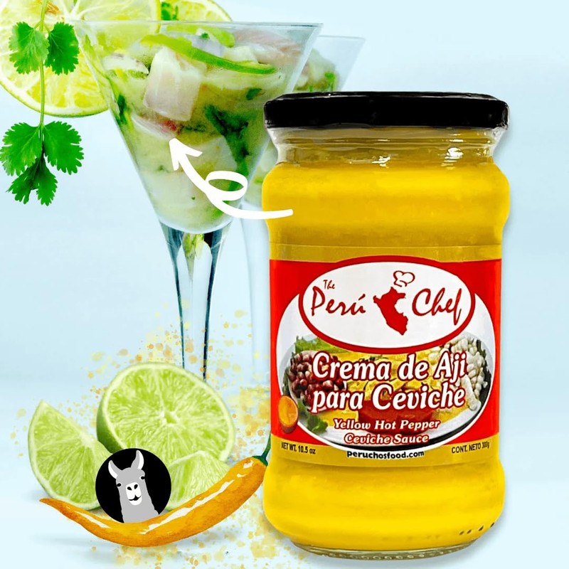 The Peru Chef Crema De Aji Para Ceviche ( Yellow