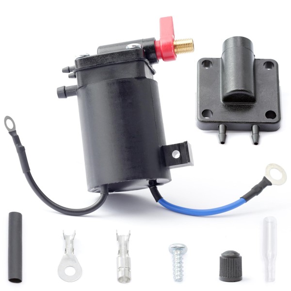 YUXIVCNE 5007356 Fuel Primer Choke Solenoid Compatible with Johnson Evinrude