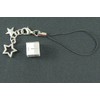 Miniblings Pendant Silver Christmas Star Asterisk Cell Phone Pendant
