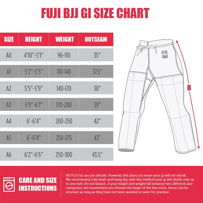 Fuji BJJ Gi Pants